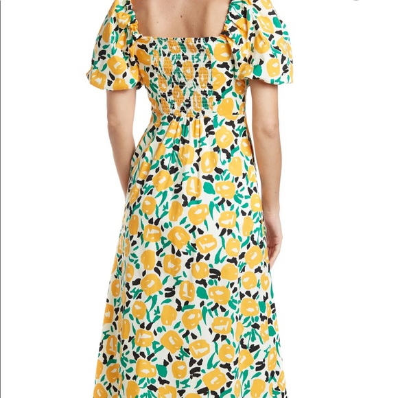 Code x mode Dresses Fruit Print Button Front Midi Dress Poshmark